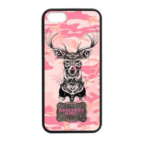 Pink Realtree Girl Camo Deer Cell Mobile Phone Case Cover