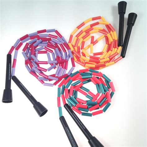 Jumprope Retro Beaded Jump Rope Bold Colors Free