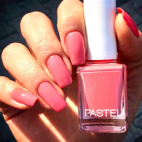 Pastel Soft Coral Pink 245 Nail Polish Etsy