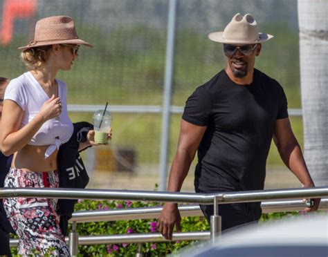 Jamie Foxx And Girlfriend Alyce Huckstepp Leave Cabo After Post Health