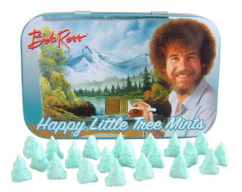 Bob Ross Happy Little Tree Mints Boston America Candy Funhouse Ca