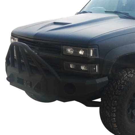 Iron Bull Bumpers® Chevy Blazer 1989 Full Width Black Front Winch Hd