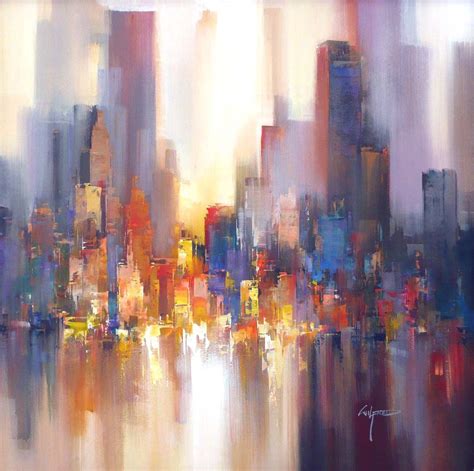 Wilfred Lang Ny Painting City Painting City Art