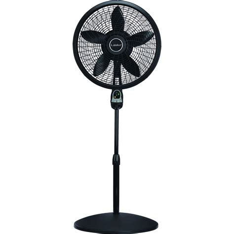 Lasko Adjustable Height 18 In Oscillating Pedestal Fan With Remote