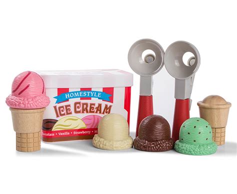 Melissa And Doug Scoop And Stack Ice Cream Cone Play Set Au