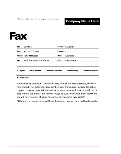 Traitel Business Business Fax To Email