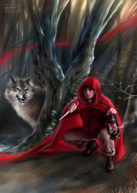 little red riding hood and big bad wolf by daekazu on deviantart