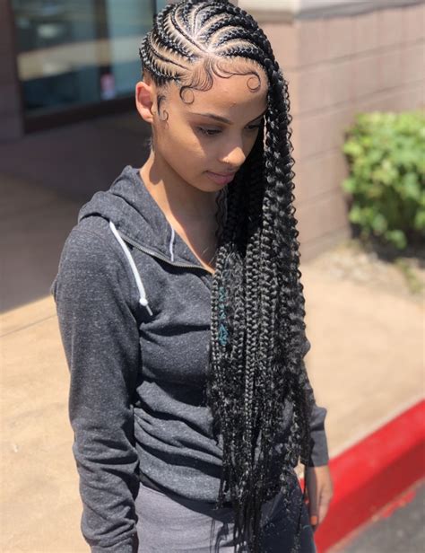 Pin By 𝘁𝗿𝗶𝗻🏕 On I N C H E S Lemonade Braids Hairstyles African