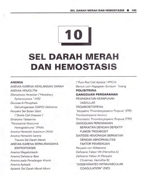 Bab 10. Sel Darah Merah dan Hemostasis - haryahutamas - Halaman 1 - 23