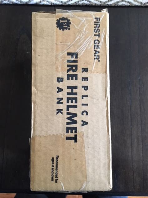Helm bank list of employees: First Gear Replica Fire Helmet Bank Firefighter 2 #89-0121