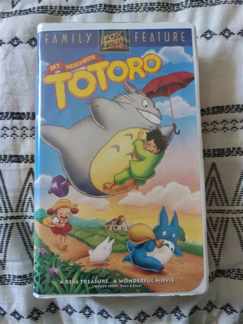 My Neighbor Totoro Vhs 1994 Miyazaki Clamshell Anime Studio Ghibli 10