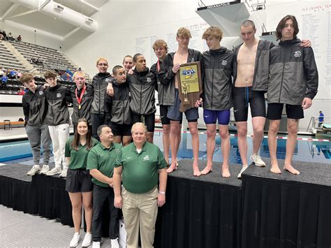 Modglin Helps Lead Zchs To Second Place Finish In Boys Swimming State
