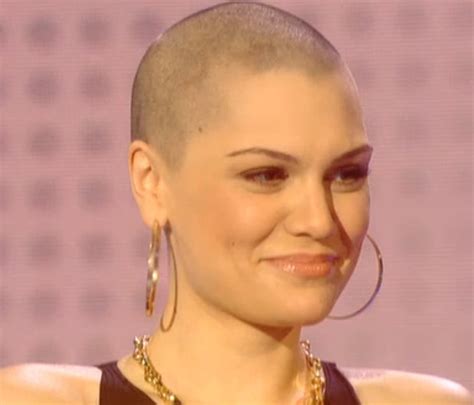 Hot Shots Jessie J Shaves Head For Comic Relief 2013 That Grape Juice