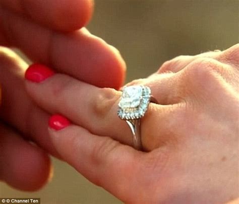 Sam Frost S Engagement Ring From Blake Garvey Goes Up For Auction
