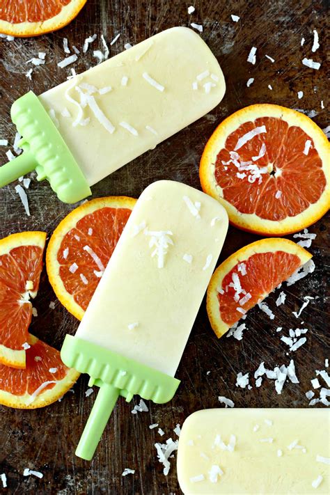 Today, the color orange and all of its different shades look attractive and inviting in all styles of living rooms. Easy Orange Cream Popsicles - Life a Little Brighter