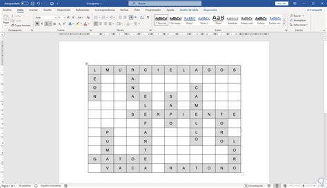 Cómo Hacer Un Crucigrama En Word ️ Solvetic