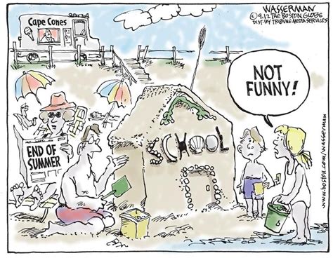 Editorial Cartoon End Of Summer The Boston Globe Editorial Cartoon