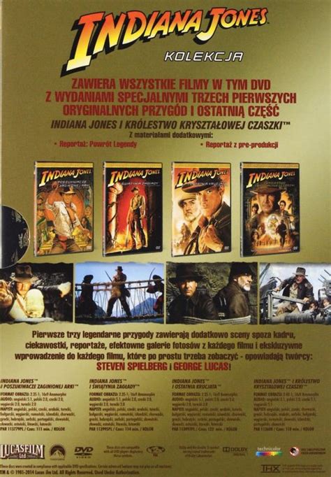 Indiana Jones Quadrilogy 4DVD Dvd Ishaq Bux Dvd S Bol