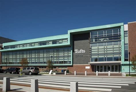 Exterior Of Tufts Universitys New Steve Tisch Sports And Fitness Center