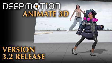 Deepmotion Animate 3d V32 Release Motion Smoothing Metahuman