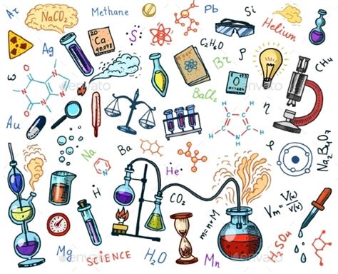 Chemistry Icons Set By Arthurbalitskiy Graphicriver