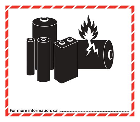 Your 2021 Guide To Lithium Battery Labels Barcode Blog