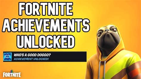 How To Unlock Whos A Good Doggo Fortnite Chapter 2 Achievements