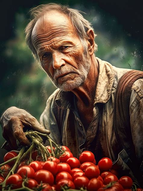 download ai generated elderly man farmer royalty free stock illustration image pixabay