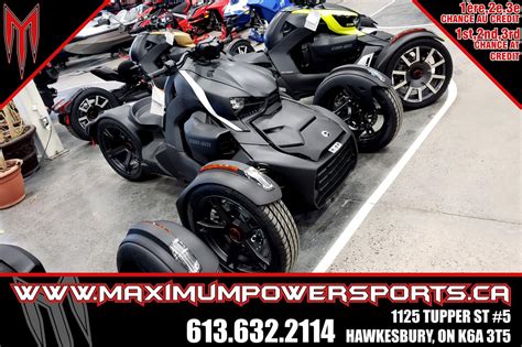 Can Am Ryker 900 Ace 2021 Doccasion à Hawkesbury Maximum Powersports