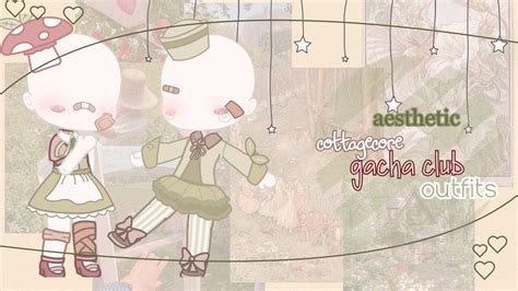 Gacha Club Cottagecore Outfits ʕ•ᴥ•ʔ Youtube