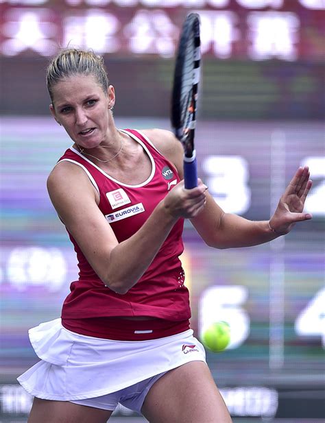 Karolina Pliskova 2015 Tianjin Open In China Quarter Final