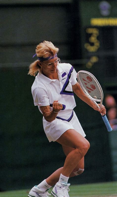 Martina Navratilova won her record breaking ninth Wimbledon Singles Championship in 1990. # ...