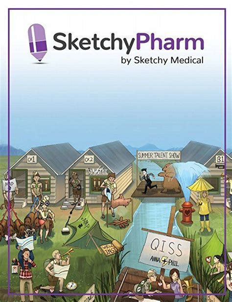 Sketchymedical Official Sketchypharm Workbook Pharmacology Medical
