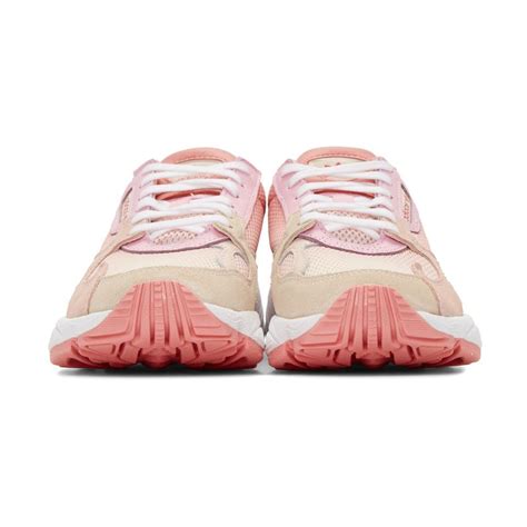 Adidas Originals Leather Pink Falcon Sneakers Lyst