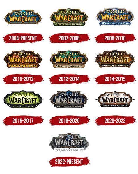 World Of Warcraft Logo Symbol Meaning History PNG Brand