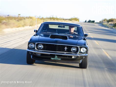 Free Download 1969 Ford Mustang Boss 429 Front Grill View In Motion
