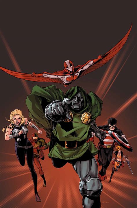 Marvel's new us agent is a walking watchmen reference. Avengers (Doctor Doom's) (Earth-616) | Marvel Database ...