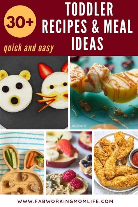 Toddler meals for Picky Eaters - 30+ quick and easy ...