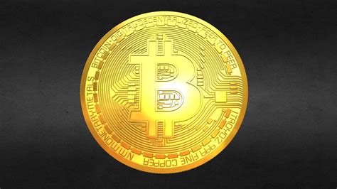 Gold Bitcoin Coin Buy Royalty Free 3d Model By Omg3d F0b979b