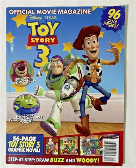 Disney Pixar Official Movie Magazine Toy Story 3 Summer 2010 Toy Story