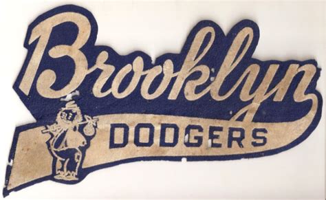 The los angeles dodgers are an american professional baseball team based in los angeles, california. Brooklyn dodgers Logos