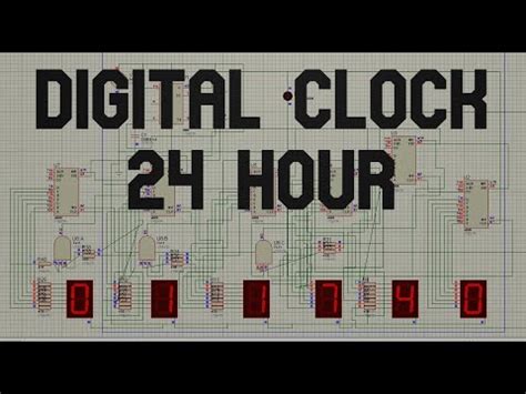 You can see that by extending the circuit, we can easily create a complete clock. Digital Clock using 555 Timer | 24 Hour |4026 IC - YouTube
