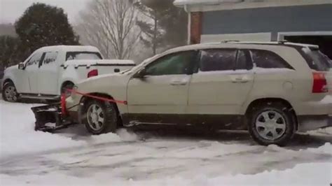 Nordic Plows Snow Plow For Cars And Suvs Youtube