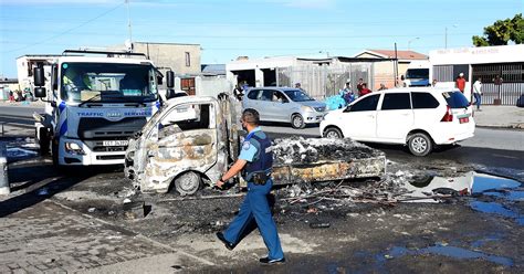 Ten Vehicles Set Alight In Two Days Of Cape Town Taxi Protests