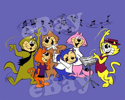 Rare Top Cat Cartoon Photo Hanna Barbera Studios Benny Choo Choo Spook