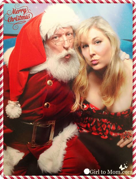 I Saw Mommy Kissing Santa Claus Girl To Mom
