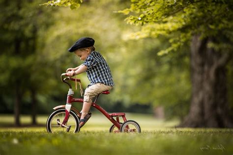 Nature Bicycle Children Wallpapers Hd Desktop And