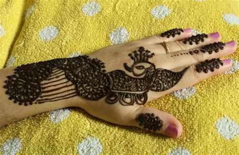 Unique Henna Design Unique Henna Hand Tattoos Hand Henna