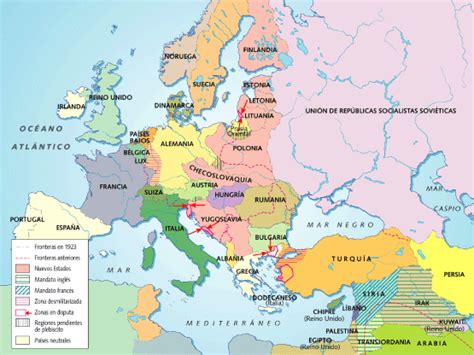 PINTURA GUERRA MUNDIAL, Los paises que participaron en la...