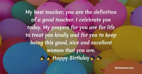 My Best Teacher You Are The Definition Of A Good Teacher I Celebrate